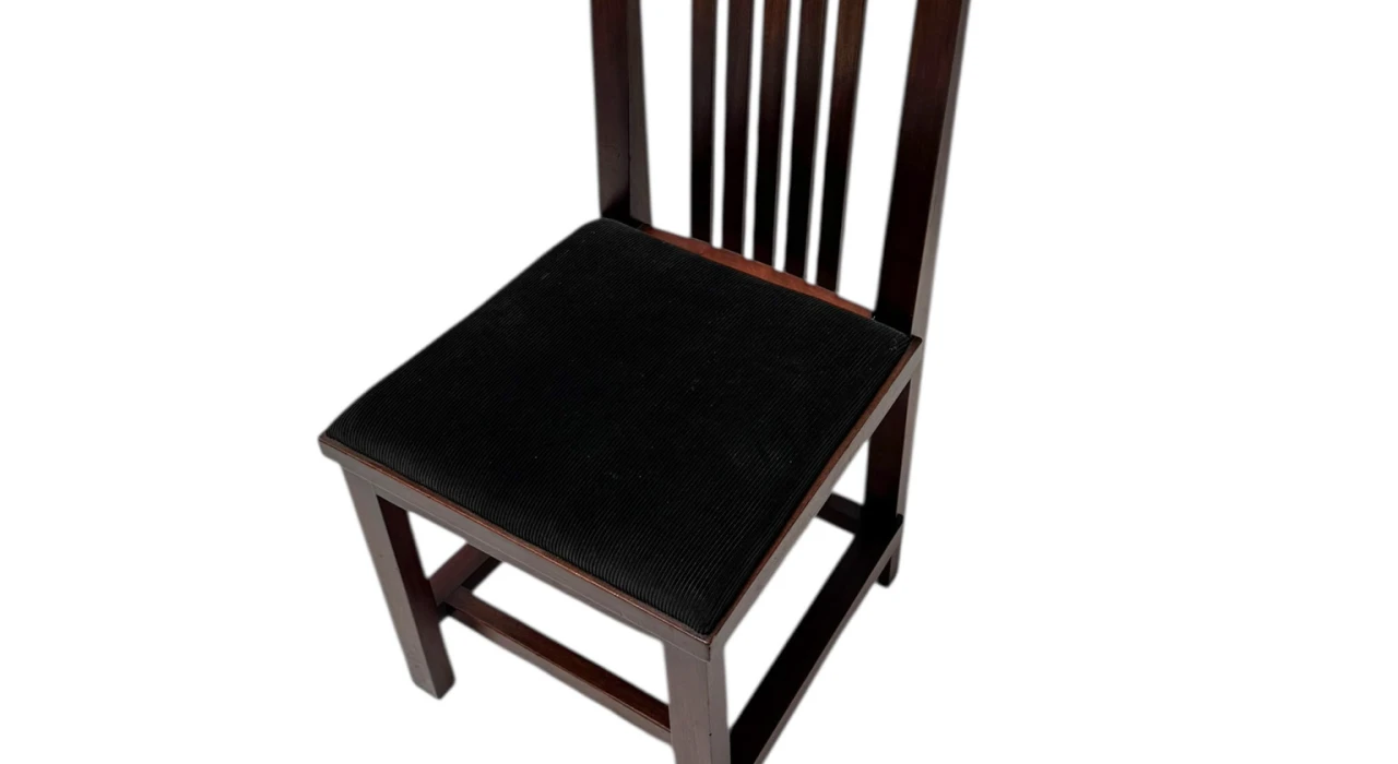 Art Deco Modernist High Back Chair by Hendrik Wouda for Pander, 1924